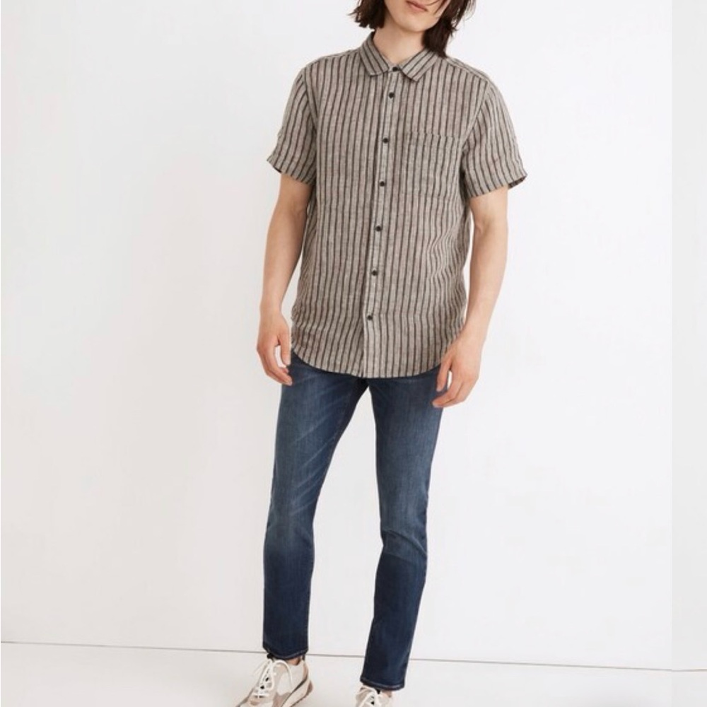 Madewell Men's Skinny Jeans in Deep Indigo